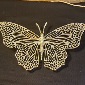 Gold Butterfly Standing Decor Accent